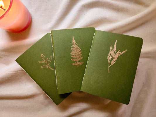 Leaf Pocket Notebooks